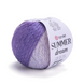 Пряжа Yarnart Summer Dream №4306, хлопок с вискозой секционного окрашивания нитки для вязания спицами и крючком 4306 фото 1