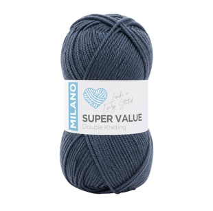 Пряжа Milano Super Value №5685 джинс (акрил) 100 г, 300 м 5685 фото