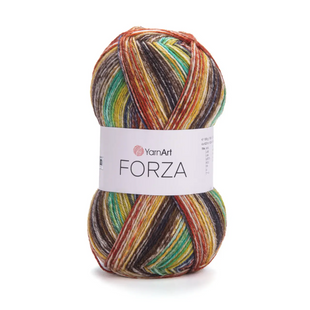 Пряжа YarnArt Forza №2609, полушерсть, нитки для вязания спицами и крючком 2609 фото