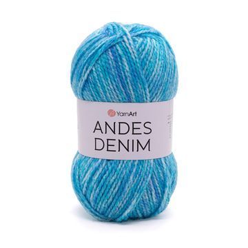 Пряжа Yarnart Andes Denim (вовна, акрил) 150 г, 240 м