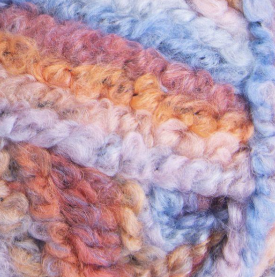 Пряжа YarnArt Frizzy №410 напіввовняна букле, для ручного в'язання спицями та гачком 410 фото