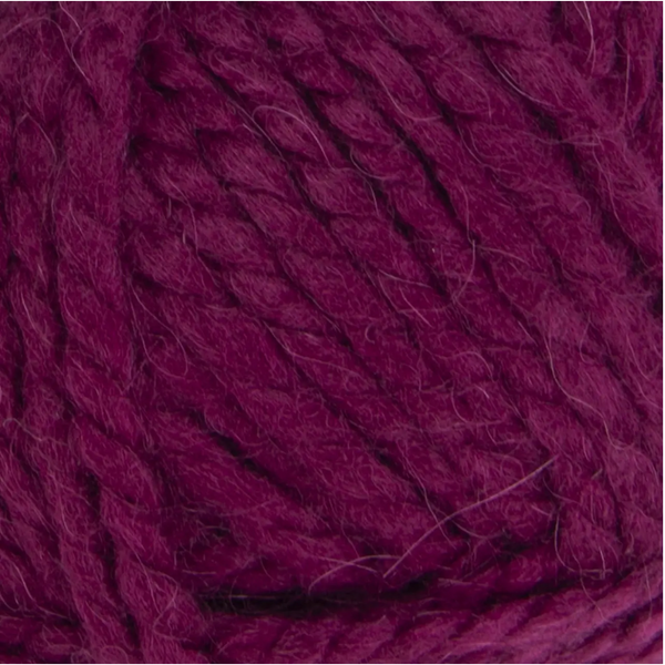Пряжа YarnArt Alpine Alpaca New №1441 бордо колір - напіввовняна з альпакою для в'язання спицями і гачком 1441 фото