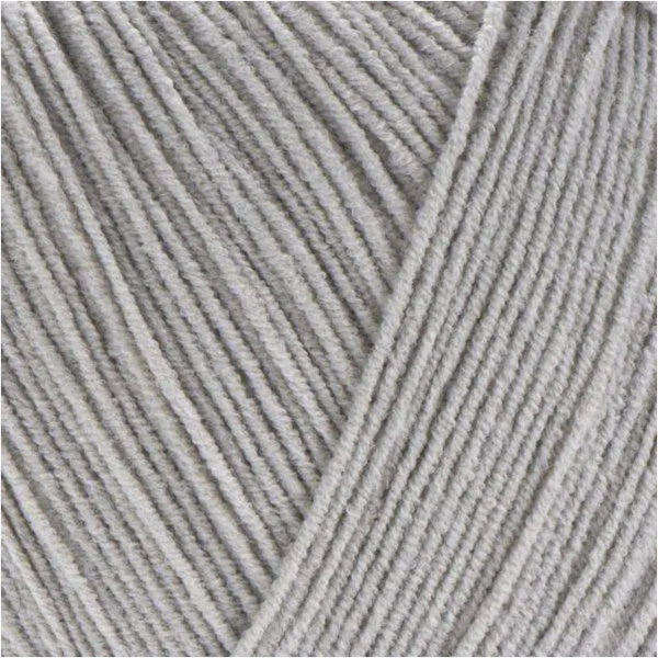 Пряжа Yarnart Cotton Soft №49 світло-сірий - бавовна з акрилом для в'язання спицями та гачком 49 фото