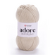 Пряжа Yarnart Adore (Адор) №335 бежевий колір - акрилова для в'язання гачком и спицями 335 фото 1