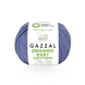 Пряжа Gazzal Organic Baby Cotton №428 светлый джинс цвет, 115м/50гр, 100% коттон, для ручной вязки спицами и крючком 428 фото 1