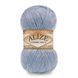 Пряжа Alize Angora Gold (Ангора Голд) №221 світлий джинс меланж, вовна з акрилом, нитки для в&rsquo;язання 221 фото 1