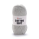 Пряжа Yarnart Cotton Soft №49 світло-сірий - бавовна з акрилом для в'язання спицями та гачком 49 фото 1