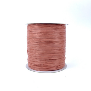 Рафия Ispie (Испи) Red earth/Красная земля для вязания шляп и сумок 10096 фото