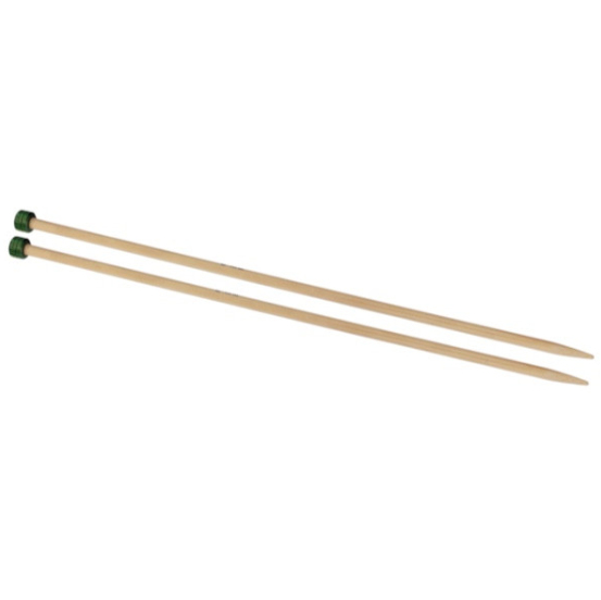 Прямые спицы для вязания KnitPro Bamboo (33 см), 3.75 мм 22368 фото