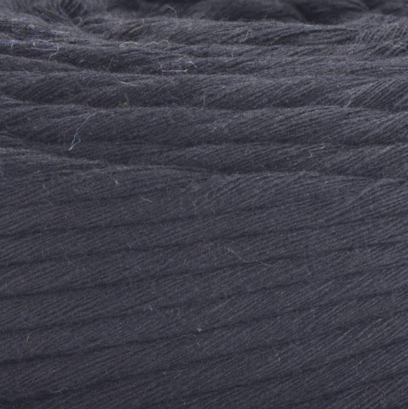 Пряжа YarnArt TWISTED MACRAME №750 чорний, нитки для макраме 750 фото