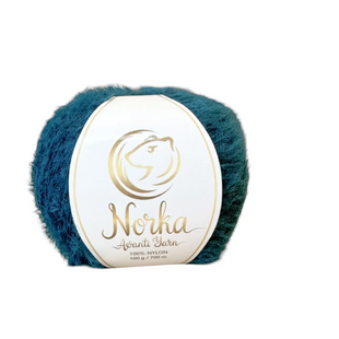 Пряжа Avanti Yarn Norka (Норка) №868 петроль, нейлон нитки для в'язання спицями і гачком 868 фото