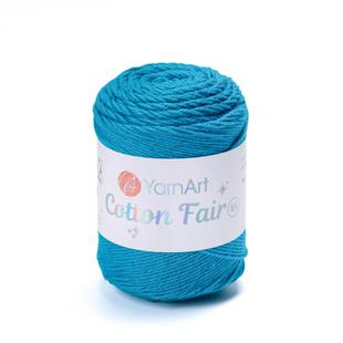 Пряжа YarnArt Cotton Fair 8/4 №5576 голубой (хлопковая) 50 г, 160 м 5576 фото