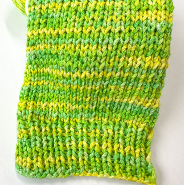 Пряжа Yarnart Cotton Fusion №3655 - хлопок секционной покраски для вязания спицами и крючком 3655 фото