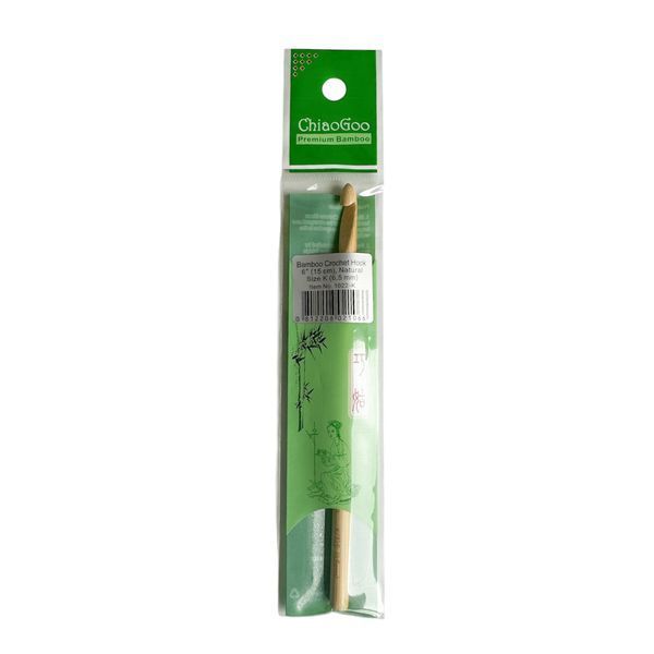 Крючки Bamboo Natural №6.5 мм ChiaoGoo 1022-K фото