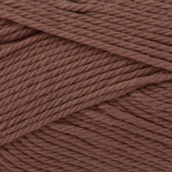 Пряжа Gazzal Giza Matte 125 №5585 коричневый цвет, 125м/50гр, 100% хлопок, для ручной вязки спицами и крючком 5585 фото