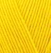 Пряжа Alize Cotton Gold (Котон Голд) №110 жовтий, бавовна, нитки для в'язання 110 фото 2