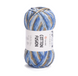 Пряжа Yarnart Cotton Fusion №3655 - хлопок секционной покраски для вязания спицами и крючком 3655 фото 1