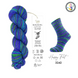 Пряжа Gazzal Happy Feet № 3242, 330м/100гр, 75% Superwash вовна мериноса, для ручного в'язання спицями та гачком 3242 фото 1