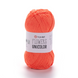 Пряжа YarnArt Flowers Unicolor №737 оранж, бавовна нитки для в'язання спицями та гачком 737 фото 1