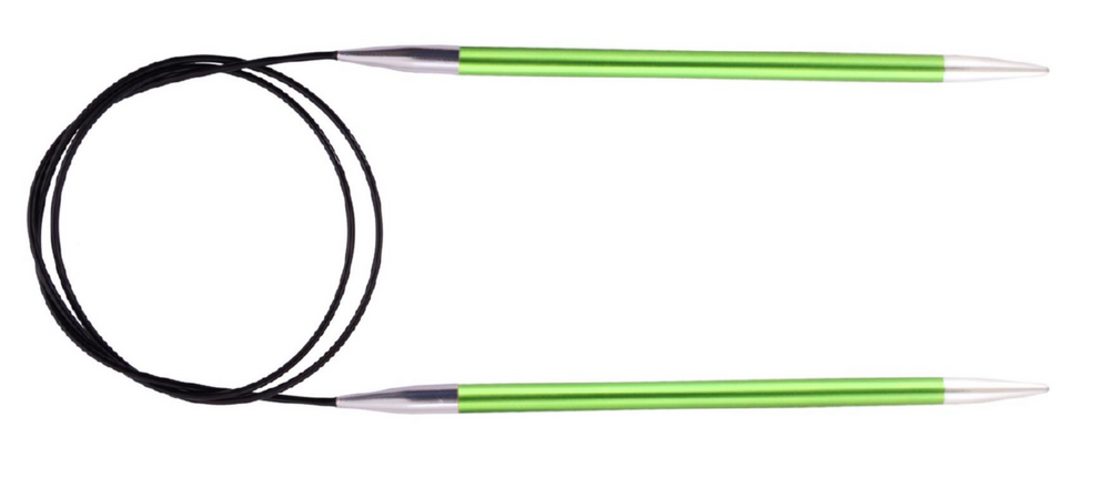 Спиці кругові Zing KnitPro 80 см №3.5 мм алюмінієві 47127 фото