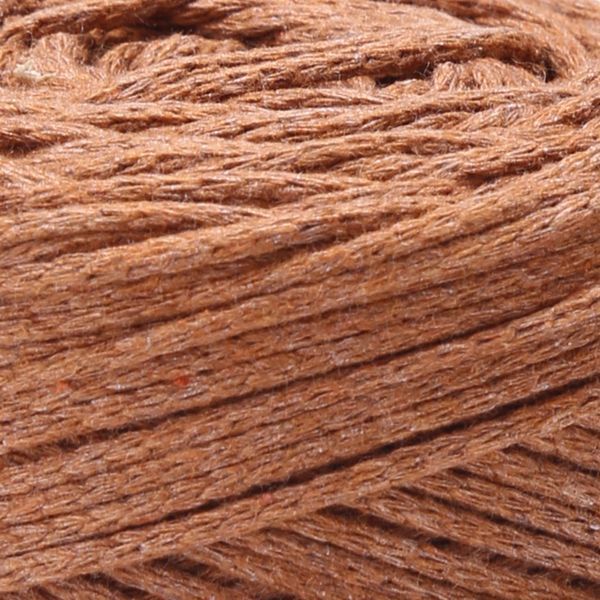 Пряжа YarnArt Macrame Cotton №788 коричневий, напівбавовняна нитки для в'язання сумок та макраме 788 фото
