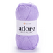 Пряжа Yarnart Adore №337 сиреневый цвет - акриловая для вязания крючком и спицами 337 фото 1