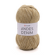 Пряжа Yarnart Andes Denim №5105 беж, пряжа шерстяная с акрилом, для ручной вязки спицами и крючком 5105 фото 1