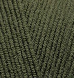 Пряжа Alize Cotton Gold (Коттон Голд) №29 хаки, хлопок, нитки для вязания 29 фото