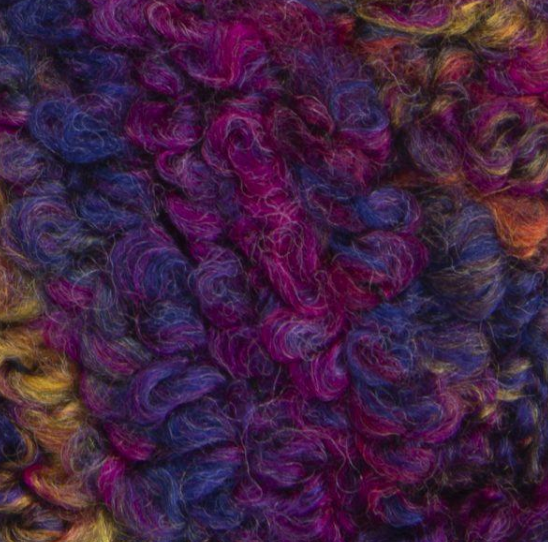 Пряжа YarnArt Frizzy №413 полушерстяная букле, для ручной вязки спицами и крючком 413 фото