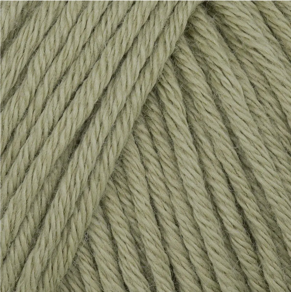 Пряжа Gazzal Organic Baby Cotton №431 оливковый цвет, 115м/50гр, 100% коттон, для ручной вязки спицами и крючком 431 фото