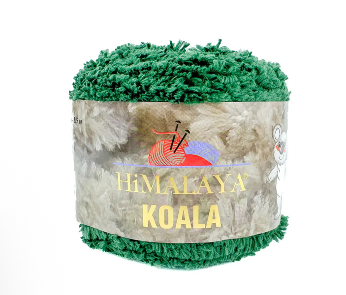 Пряжа Himalaya Koala (Коала) №75729 зелений, імітація хутра, нитки для в’язання 75729 фото Пряжа Himalaya Koala (Коала) №75729 зелений, імітація хутра, нитки для в’язання 75729 фото