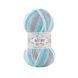 Пряжа Alize Baby Best Batik №7264 акрил з бамбуком, нитки для в'язання спицями та гачком 7264 фото 1