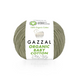 Пряжа Gazzal Organic Baby Cotton №431 оливковый цвет, 115м/50гр, 100% коттон, для ручной вязки спицами и крючком 431 фото 1