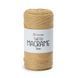 Пряжа Yarnart TWISTED MACRAME 3 мм №796 кемел, нитки для вязания макраме 796 фото 1