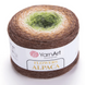 Пряжа YarnArt Flowers Alpaca №425 - с альпакой, нитки секционного окрашивания для вязания спицами и крючком 425 фото 1