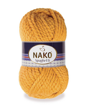 Пряжа Nako Spaghetti (шерсть, акрил) 100г, 60 м