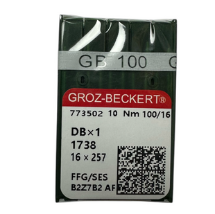 Голки для одногольних швейних машин Groz-Beckert DBx1 FFG/SES №100/16 653635 фото