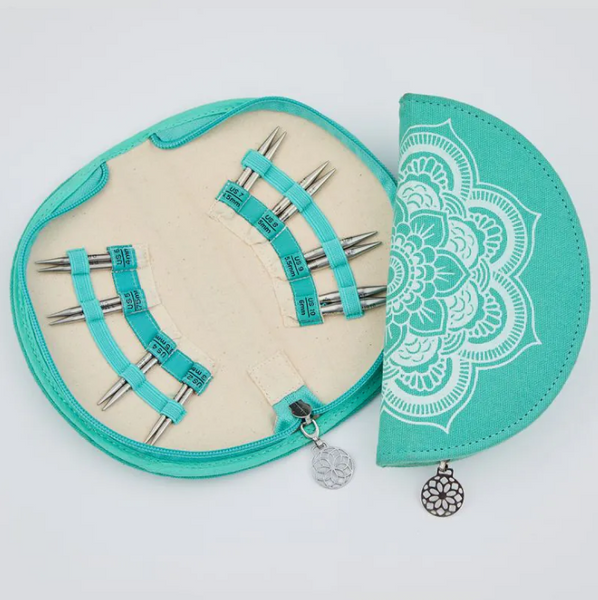 Набор съемных спиц коротких металлическихKnitPro Mini Generosity Set Mindful Collection (5 см) 36314 фото