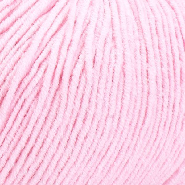 Пряжа YarnArt Jeans №74 нежный розовый &mdash; полухлопок нитки для вязания крючком и спицами 74 фото