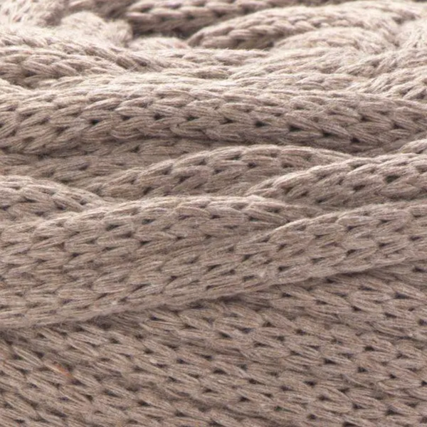 Пряжа Yarnart Macrame Cord 5 мм №768 мокко, полухлопок, нитки для плетения макраме 768 фото