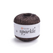 Пряжа YarnArt Sparkle №1354 коричневий, з люрексом нитки для в'язання спицями і гачком 1354 фото 1