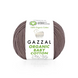 Пряжа Gazzal Organic Baby Cotton №433 кофе с молоком цвет, 115м/50гр, 100% коттон, для ручной вязки спицами и крючком 433 фото 1