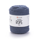 Пряжа Yarnart Macrame Rope 5 мм №761 джинсовый, шнур для вязания макраме 761 фото 1
