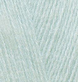 Пряжа Alize Angora Gold (Ангора Голд) №514 блакитний лід, вовна з акрилом, нитки для в&rsquo;язання 514 фото