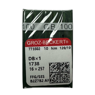 Голки для одногольних швейних машин Groz-Beckert DBx1 FFG/SES №120/19 653637 фото