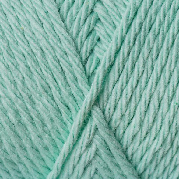 Пряжа YarnArt Cotton Fair 4/4 №5564 бірюзовий (бавовняна) 50 г, 80 м 5564 фото