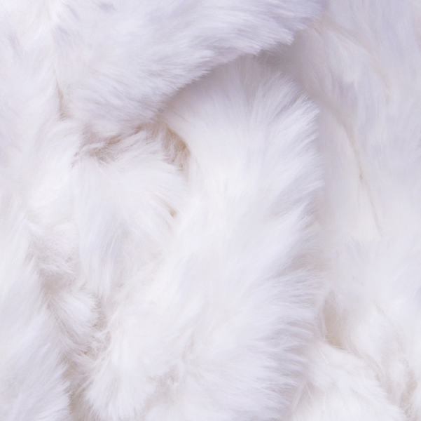 Пряжа YarnArt Nifty Fur Maxi №6701 білий (фантазійна хутряна пряжа) 300 г, 30 м 6701 фото