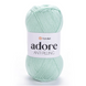 Пряжа Yarnart Adore №341 мята цвет - акриловая для вязания крючком и спицами 341 фото 1