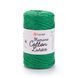 Пряжа Yarnart Macrame Cotton Lurex №728 зеленый, нитки для вязания макраме 728 фото 1