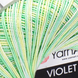 Пряжа YarnArt Violet Melange (Віолет Меланж) №501 мерсеризована бавовна, для ручного в'язання спицями та гачком 501 фото 1